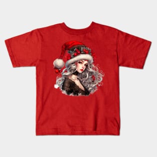 Christmas Witch Kids T-Shirt